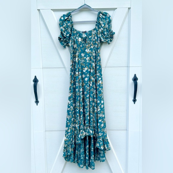 green emerald velvet dress Crawford Dress XL / FH Bayleaf main image 0
